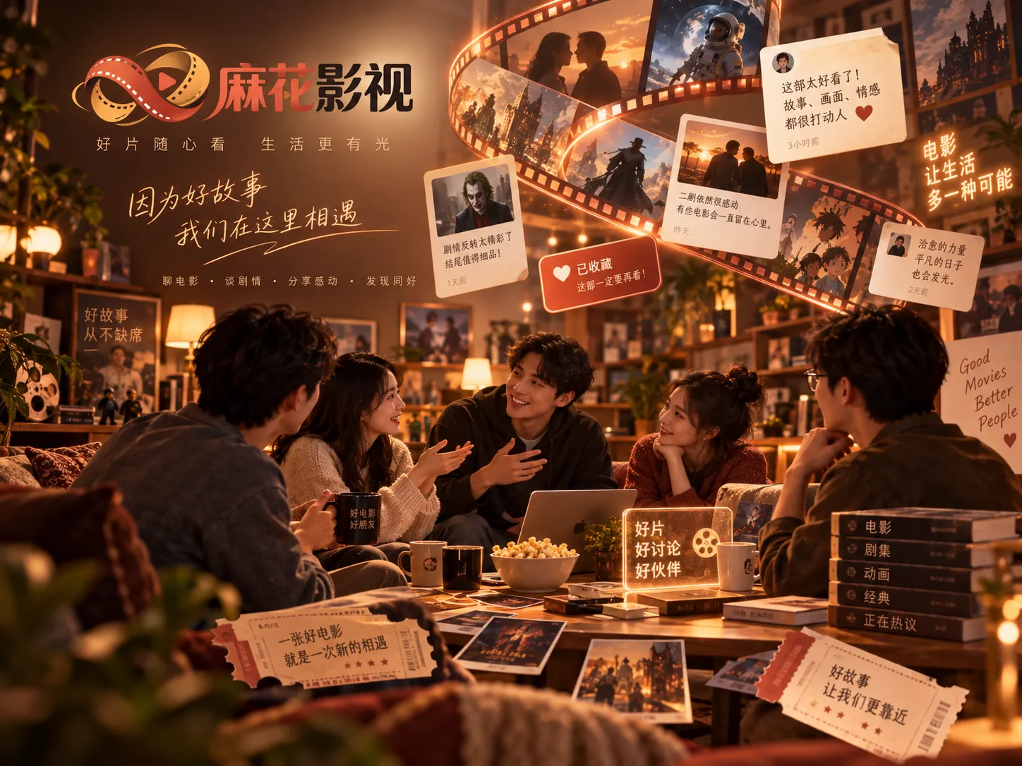 多人一起看时，如何减少“选片半小时”的情况